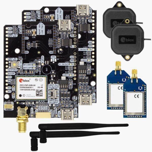 simpleRTK2B Long Range Starter Kit (ZED-F9P Evaluation kit)