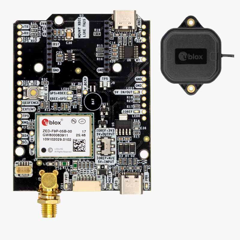 手頃な価格のマルチバンドRTK開発キット - ArduSimple