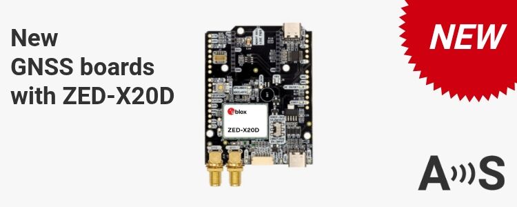 youページ Meet the new u-blox ZED-X20D board - ArduSimple