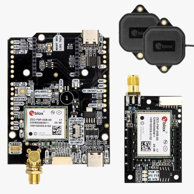 simple☆ simpleRTK2B Heading - Basic Starter Kit (ZED-F9P) - ArduSimple