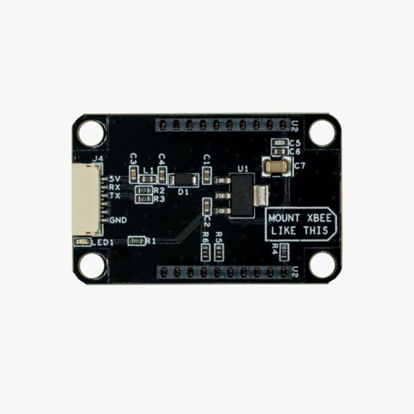 top JST carrier board for XBee plugins