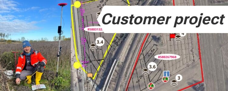 customer project how to use RTK for soil and water cycle survey