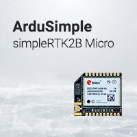 ユーボー simpleRTK2B Micro (u-blox ZED-F9P or ZED-F9R) multiband - ArduSimple